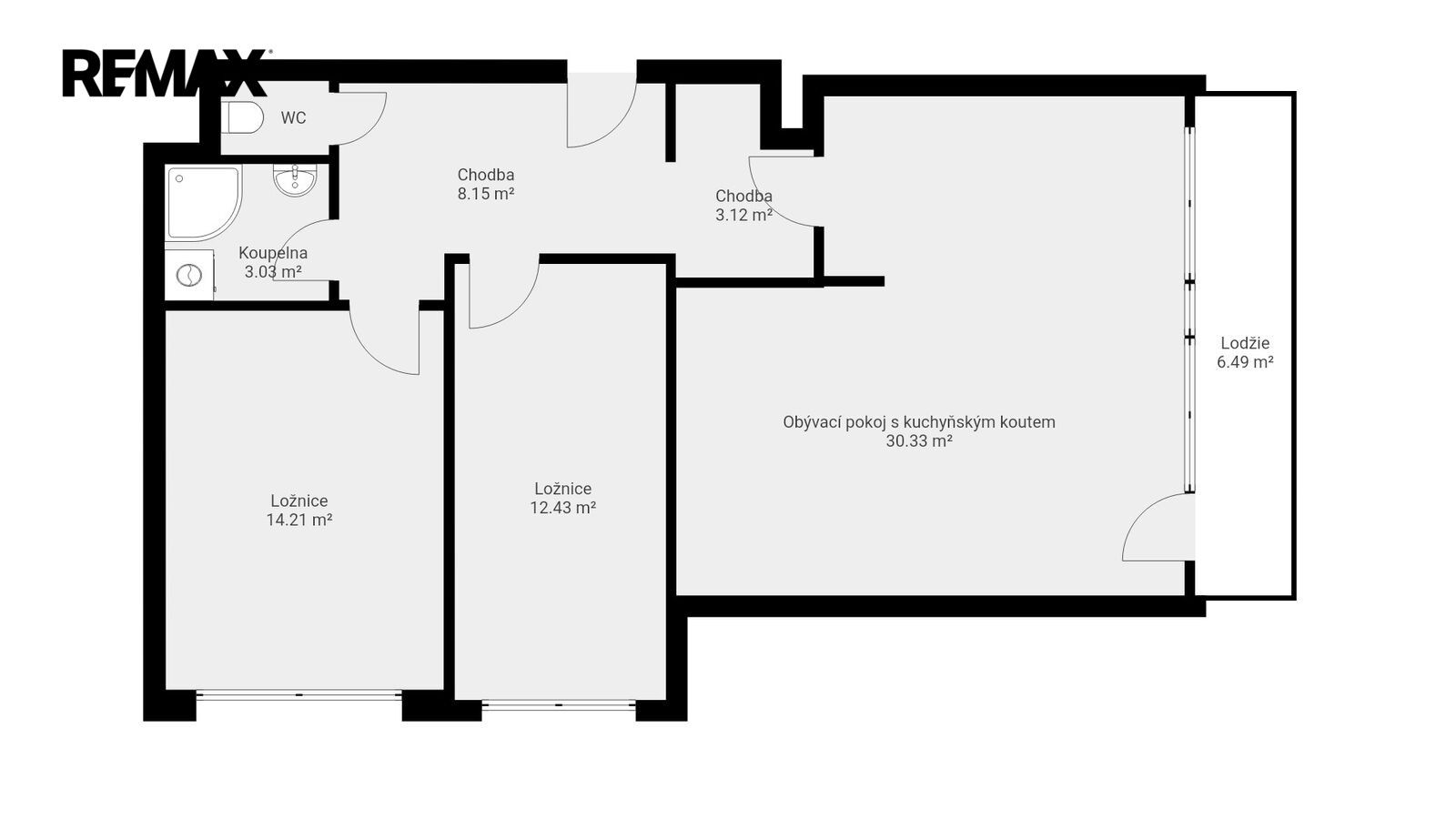 Byt 3+kk · 72 m² · K zahrádkám 996, Praha Stodůlky - 4