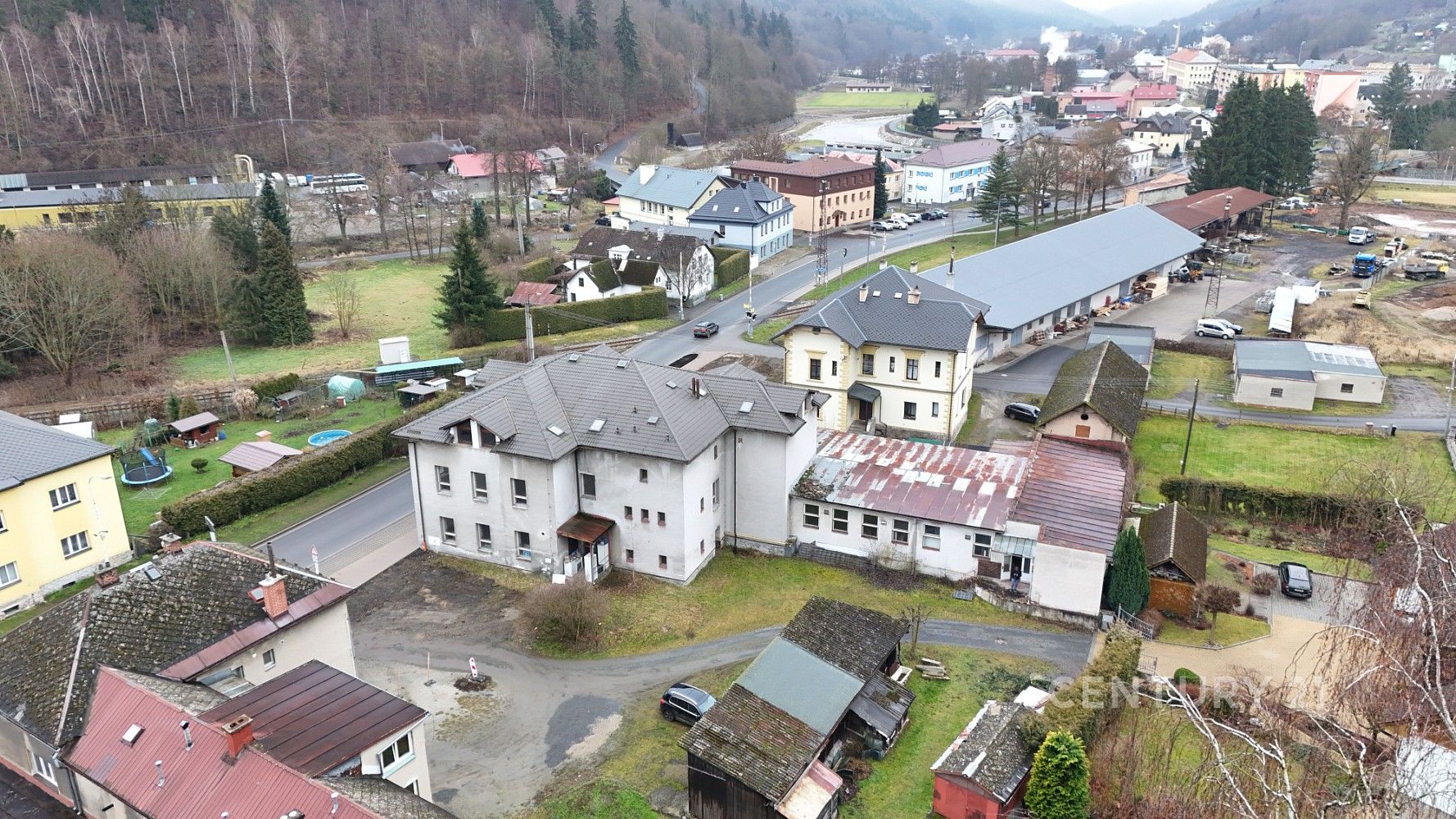 Činžovní domy, Hlavní, Hanušovice, okres Šumperk, 1 380 m² - 2