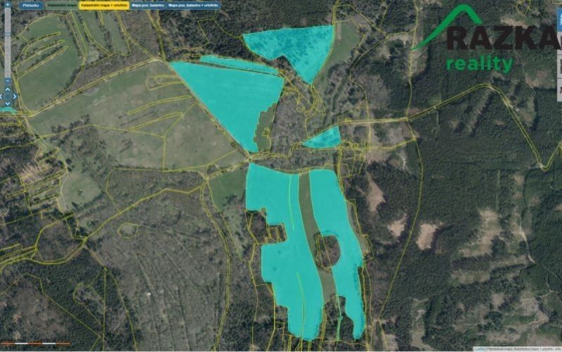 Prodej zemědělský pozemek - Hošťka, 645 446 m²