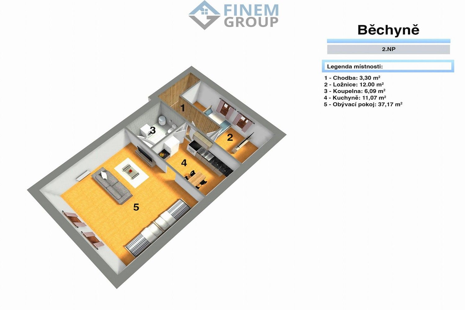 Prodej rodinný dům - Bechyně, okres Tábor, Jihočeský kraj, 147 m² - 5