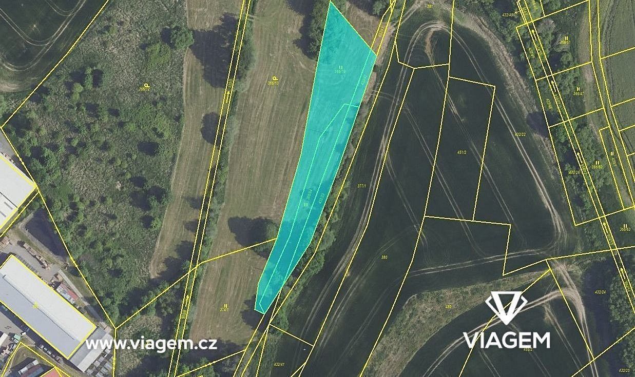 Zemědělský pozemek, 866 m²