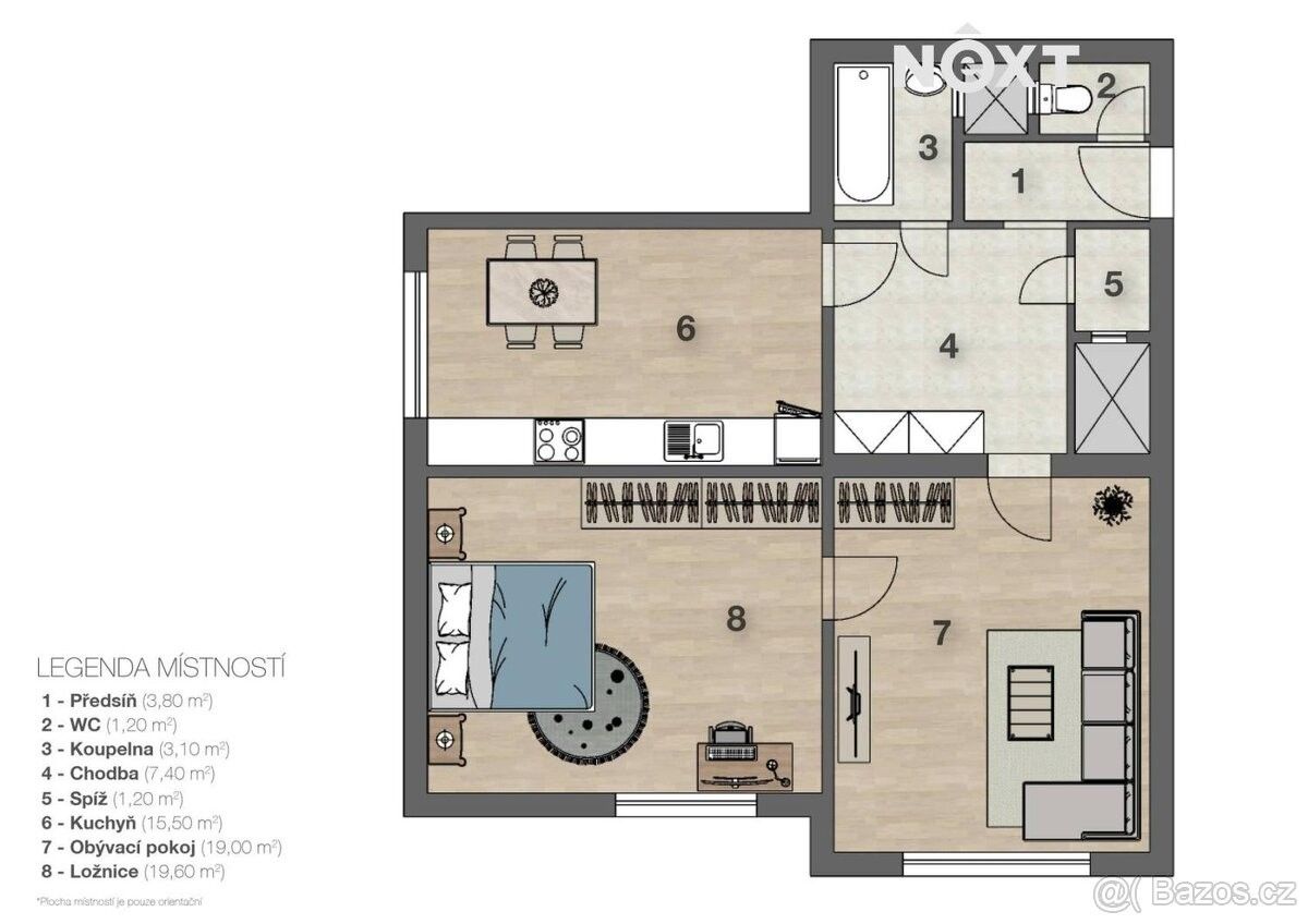 Prodej byt - Praha, 190 00