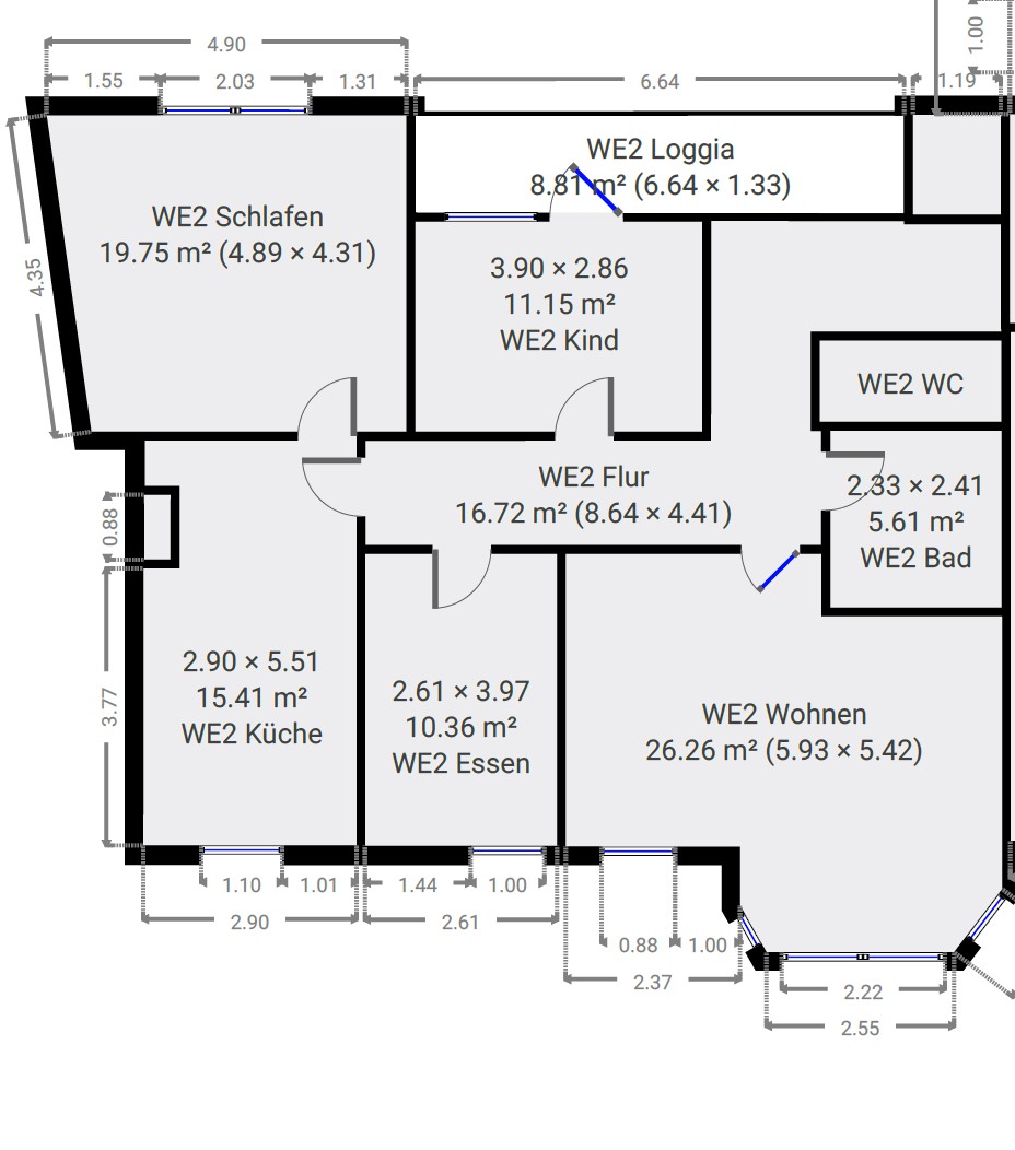 4+1, , Hessen, 100 m² - 1