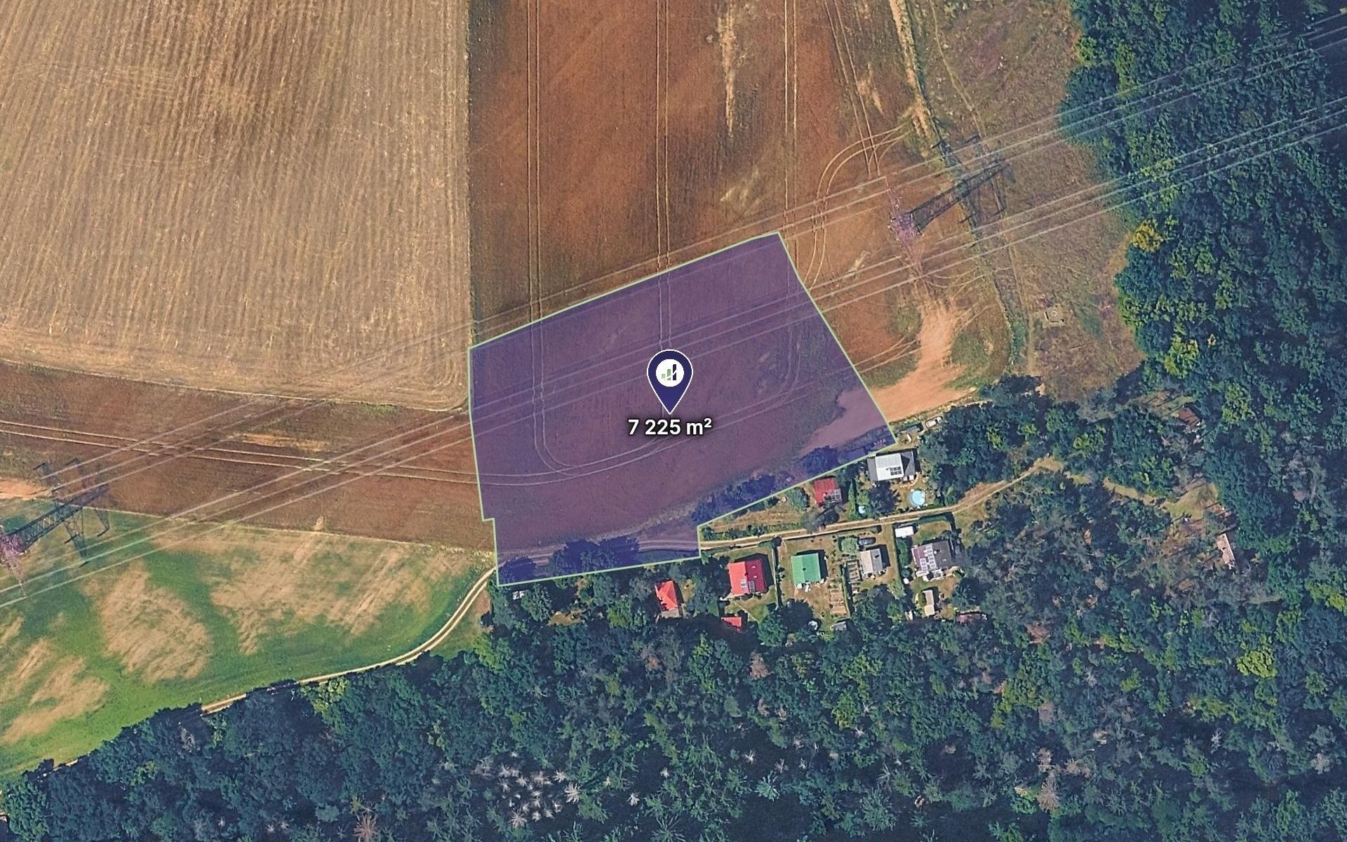 Zemědělský pozemek, 7 225 m²