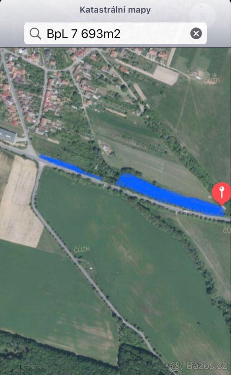 Pozemky pro bydlení, Bystřice pod Lopeníkem, 687 55