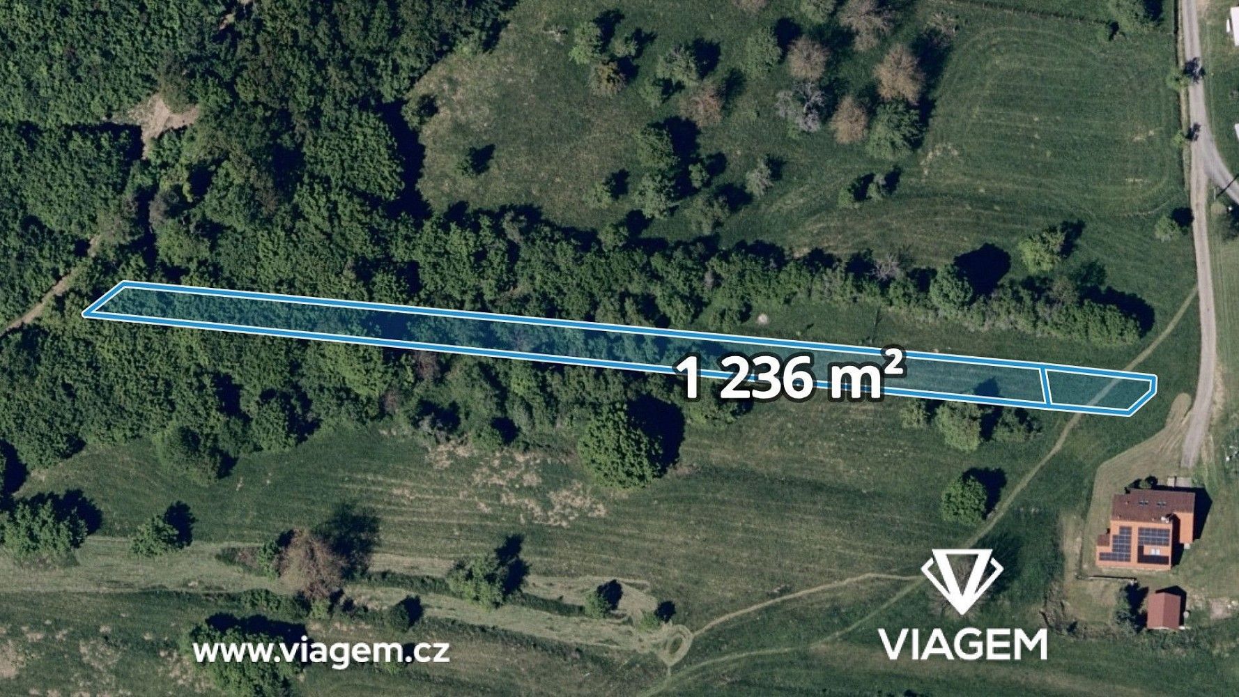 Pozemek pro bydlení, 1 236 m²