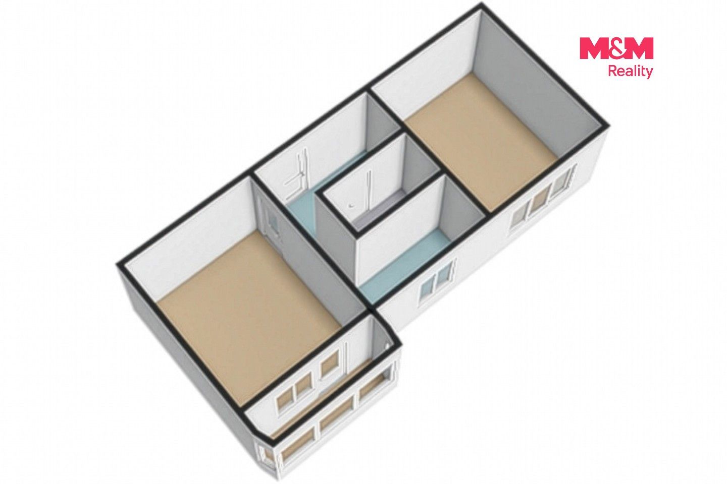 2+1, Majakovského, Karviná, 56 m² - 2