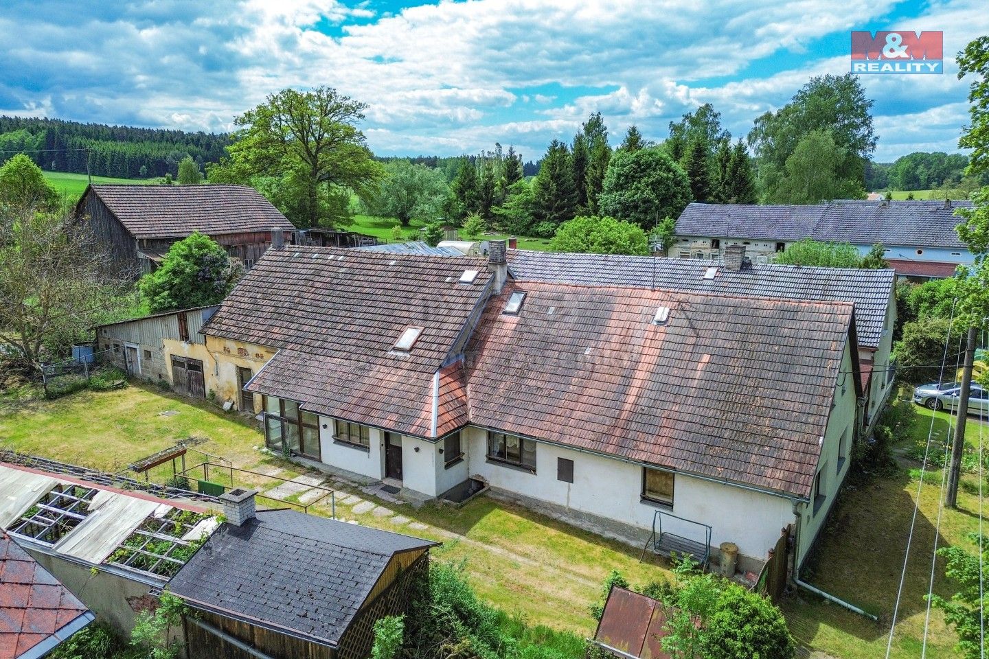 Chalupy, Dehetná, Stráž, 174 m²