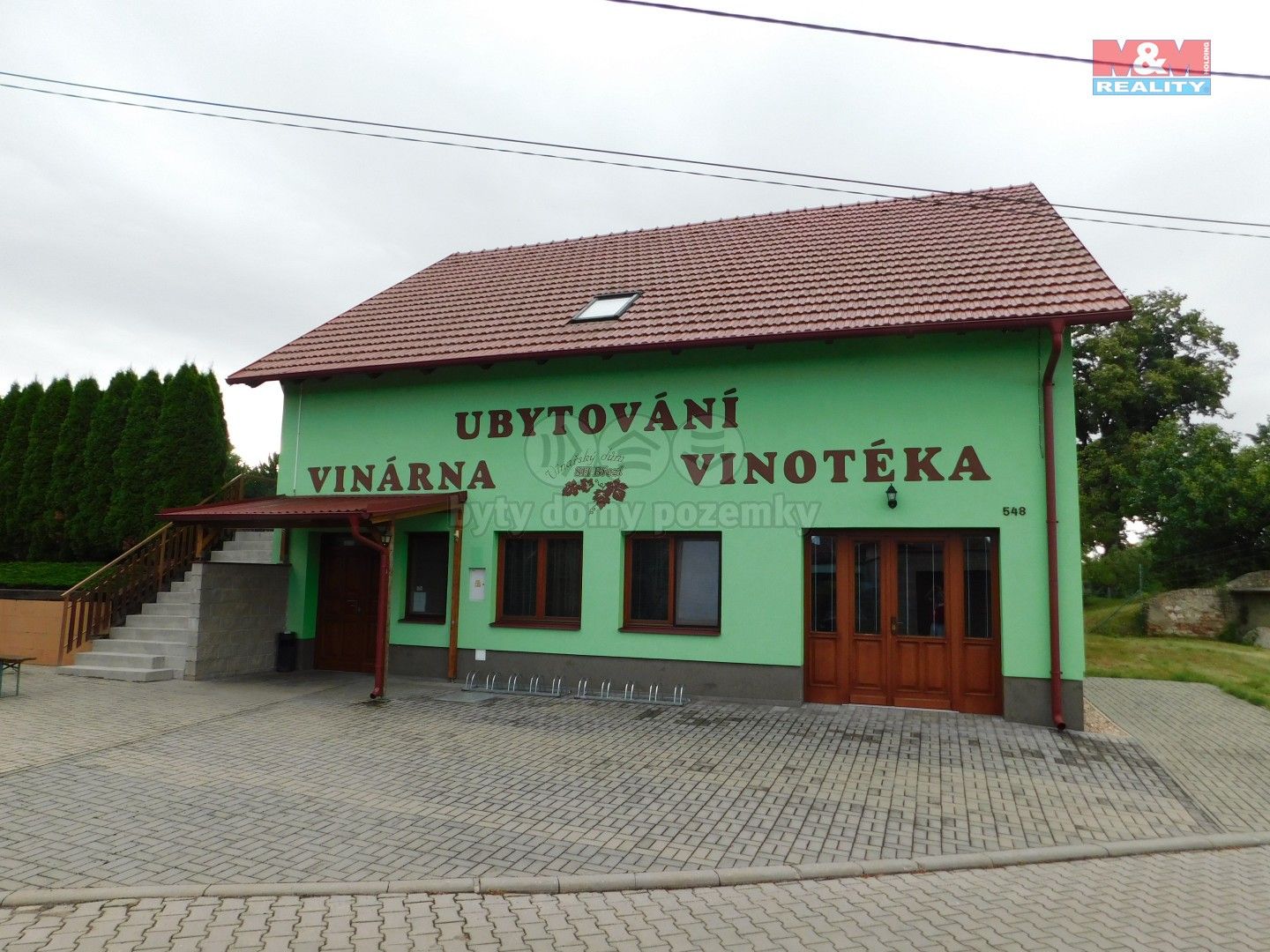 Ubytovací zařízení, Na štěrkách, Březí, 208 m²