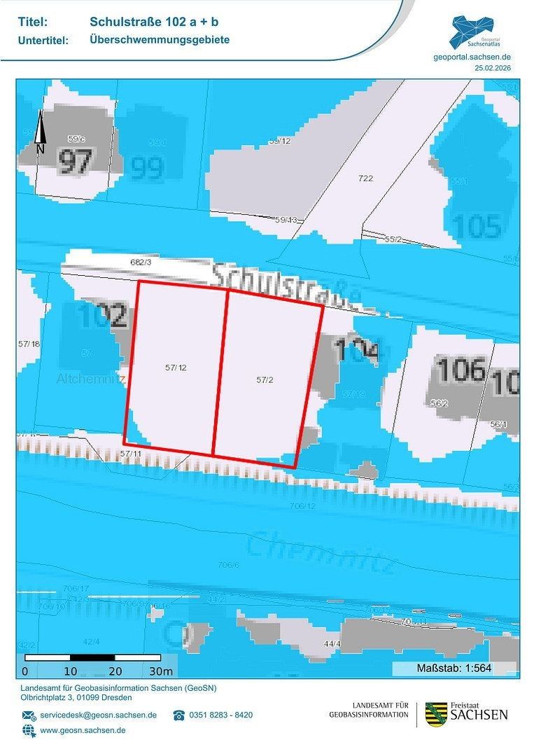 Pozemek pro bydlení · Schulstraße 102 a/b Chemnitz Altchemnitz Sachsen 09120 - 3
