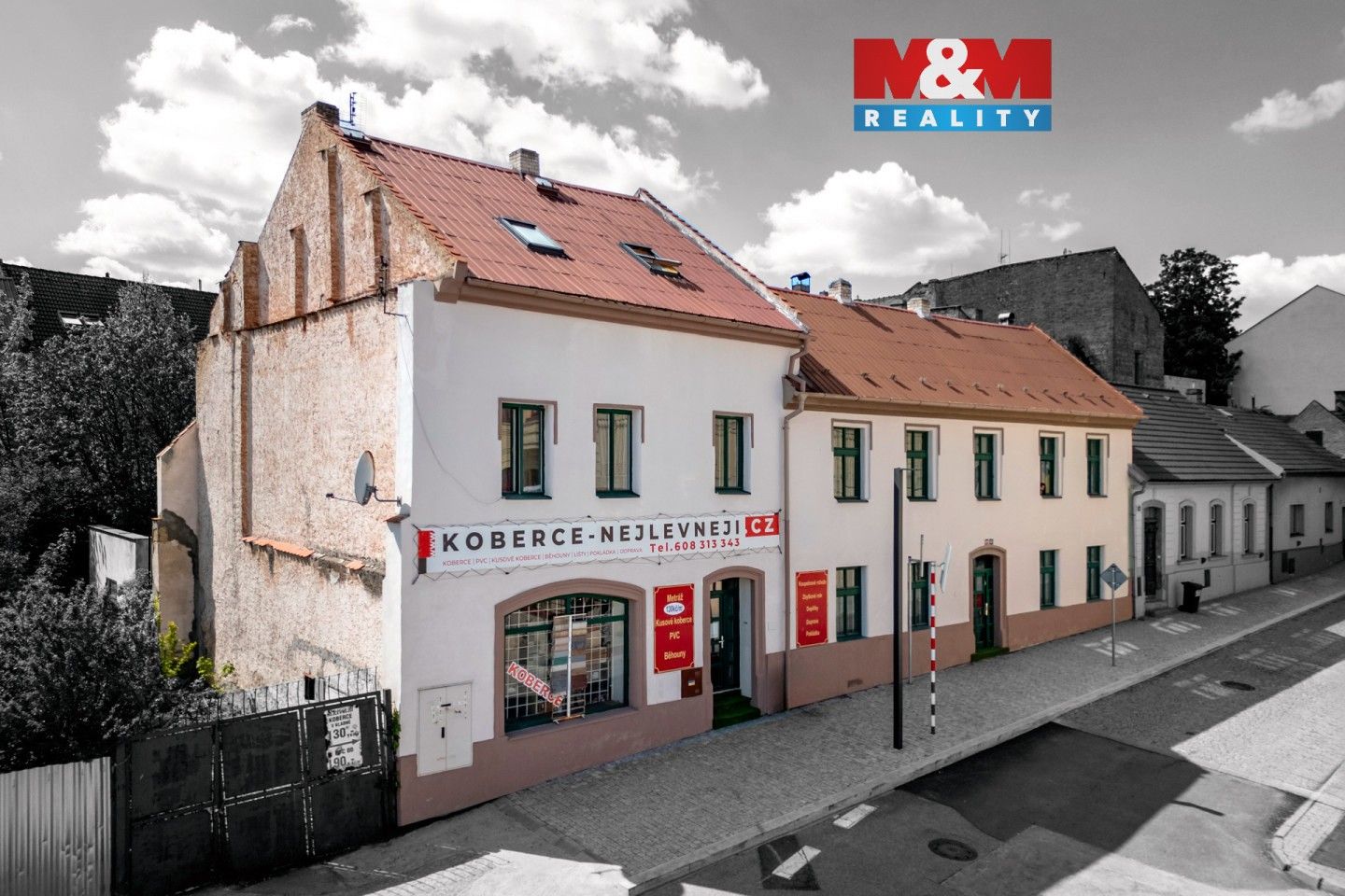 Činžovní domy, plk. Stříbrného, Kladno, 385 m²