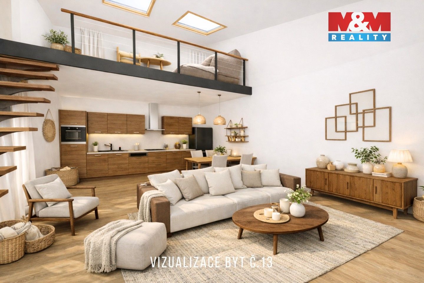 Prodej byt 3+kk - Polní, Žleby, 79 m²