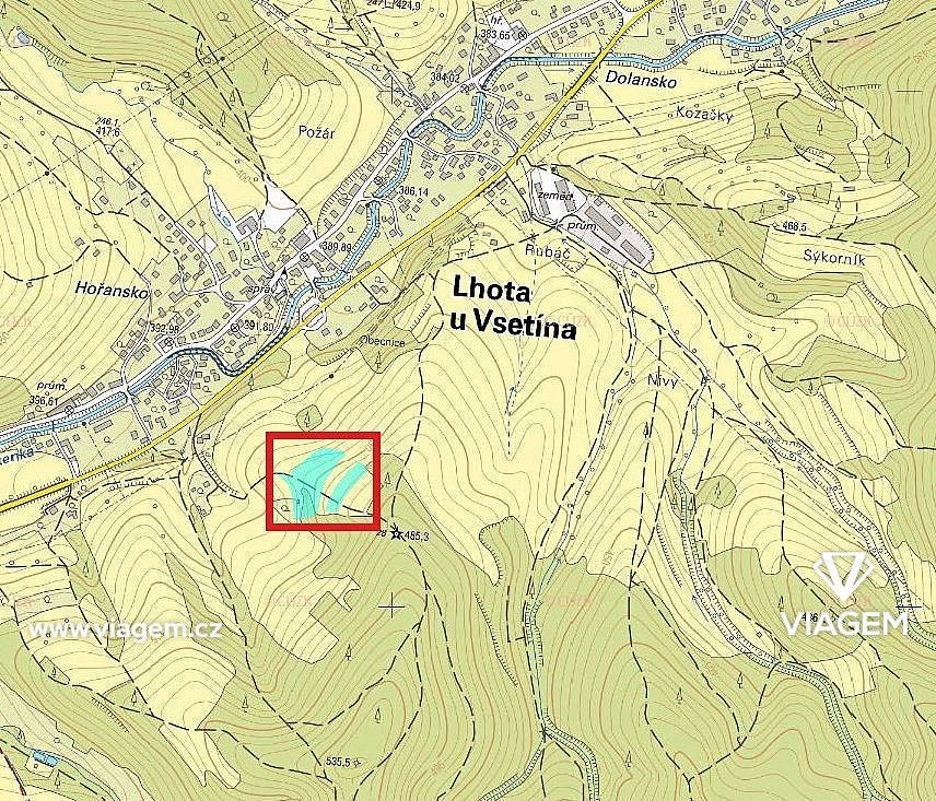 Zemědělský pozemek · Lhota u Vsetína, okres Vsetín - 3