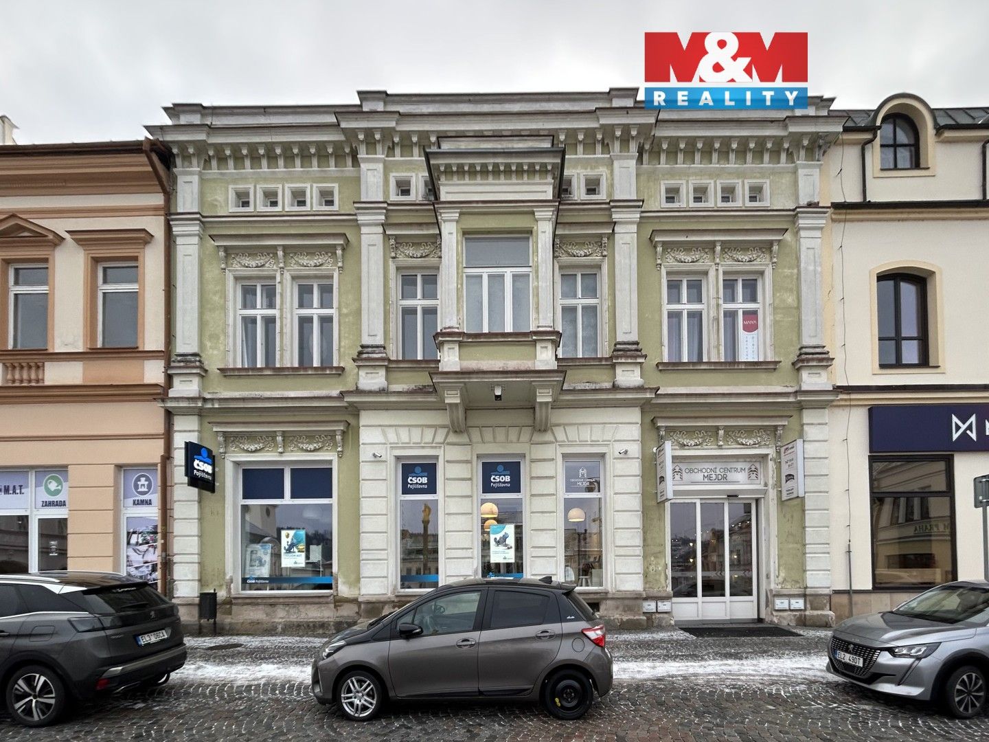 Obchodní prostory, Mírové nám., Ústí nad Orlicí, 135 m²