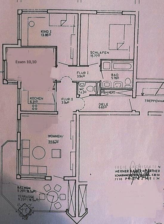 3+kk, Pforzheim Pforzheim Baden-Württemberg 75173, 97 m² - 2