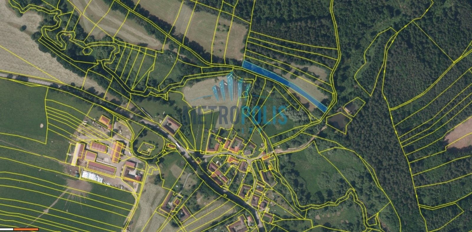 Zemědělské pozemky, Březí, Trhové Sviny, 2 214 m² - 2