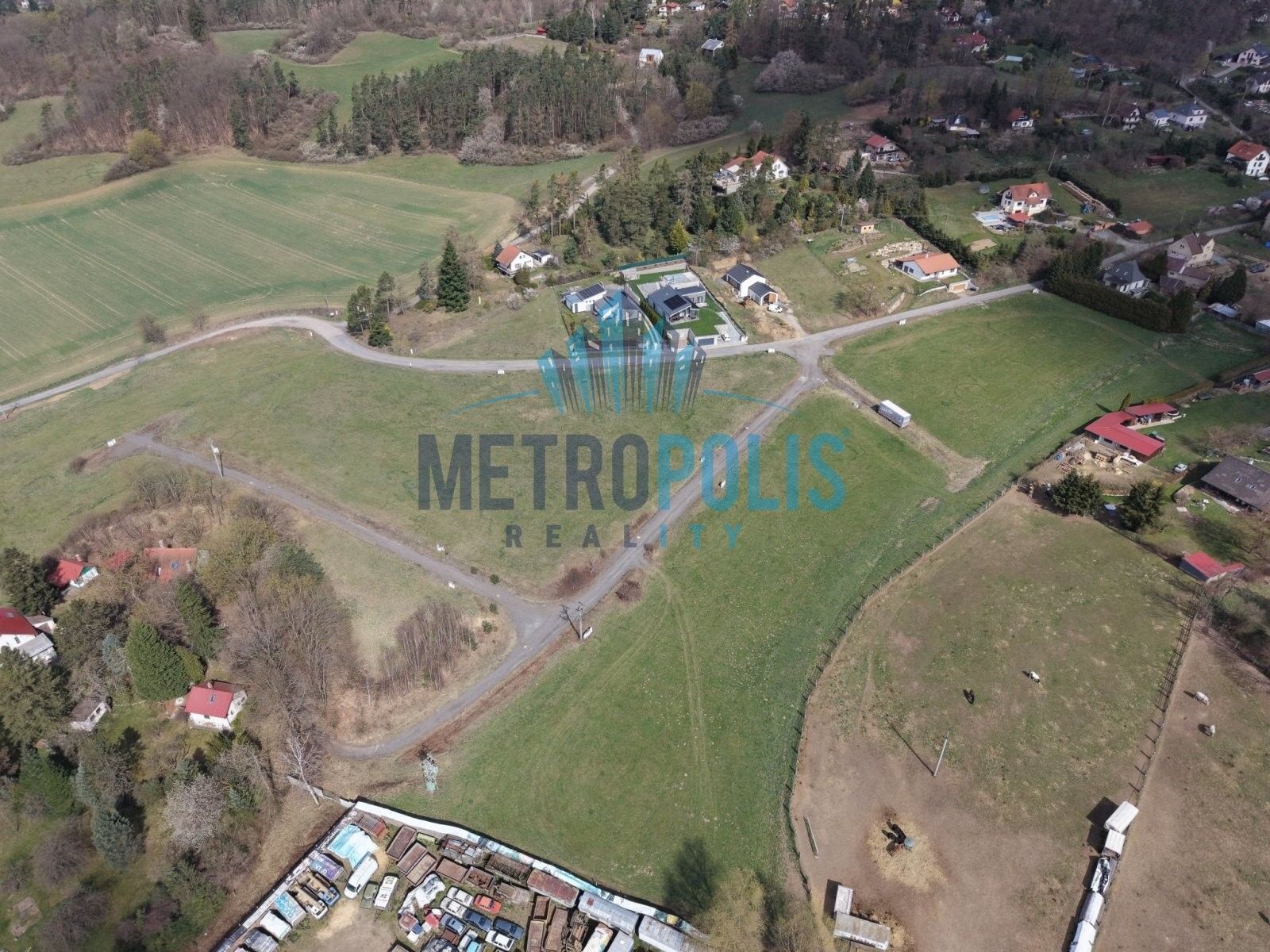 Prodej pozemek pro bydlení - Borová Lhota, Pyšely, 1 000 m² - 2