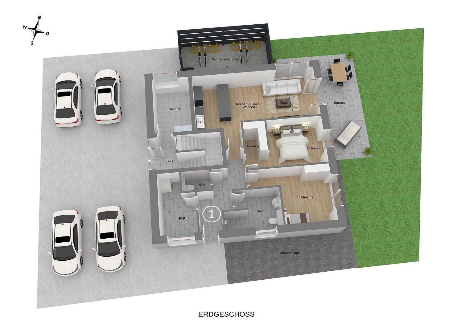 Byt 3+1 · 114 m² · , Dolní Sasko - 3