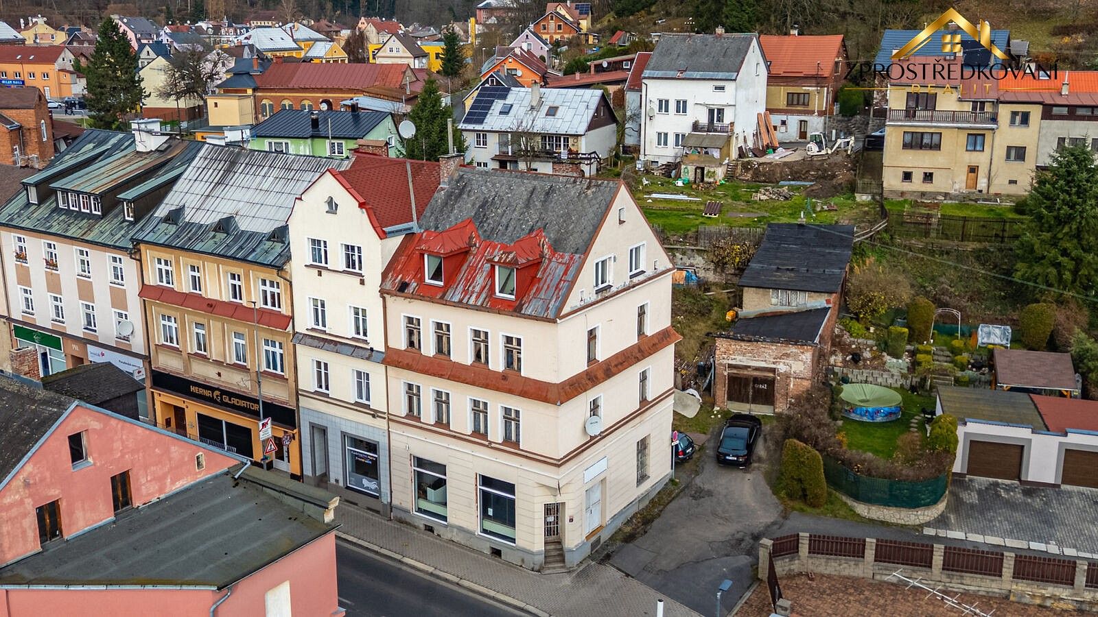 Činžovní domy, Dukelská, Kraslice, okres Sokolov, 267 m² - 1