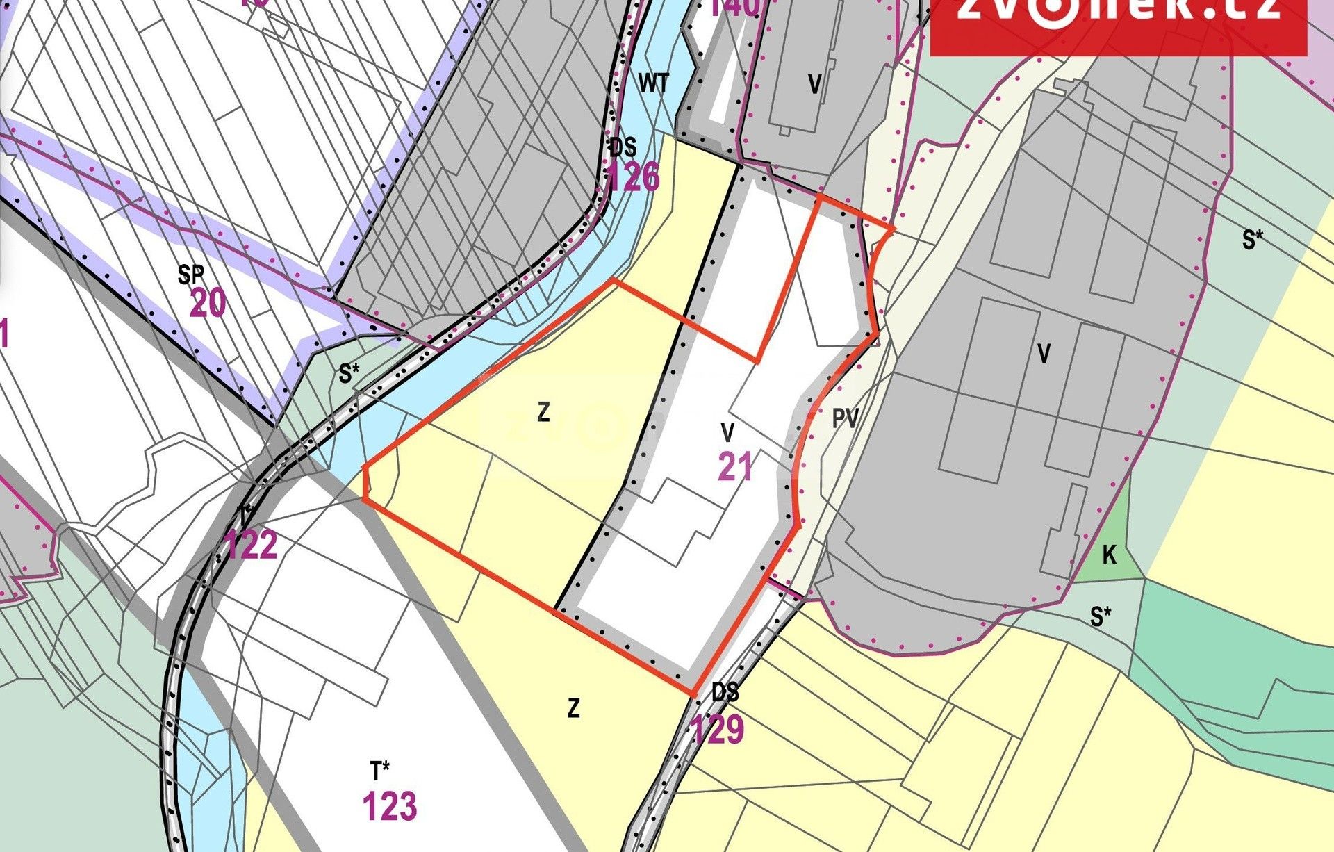 Komerční pozemky, K Teplinám, Slušovice - 1
