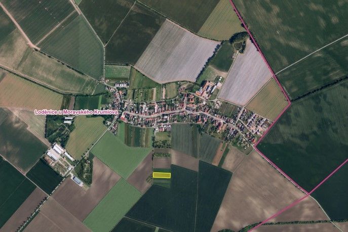 Pozemky pro bydlení, Loděnice u Moravského Krumlova, 671 75 - 1