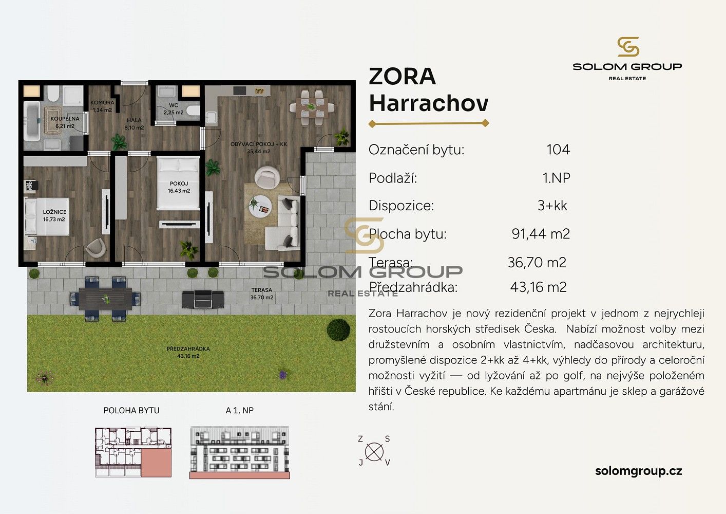 Prodej byt 3+kk - Harrachov - Nový Svět, okres Jablonec nad Nisou, Liberecký kraj, 91 m² - 5