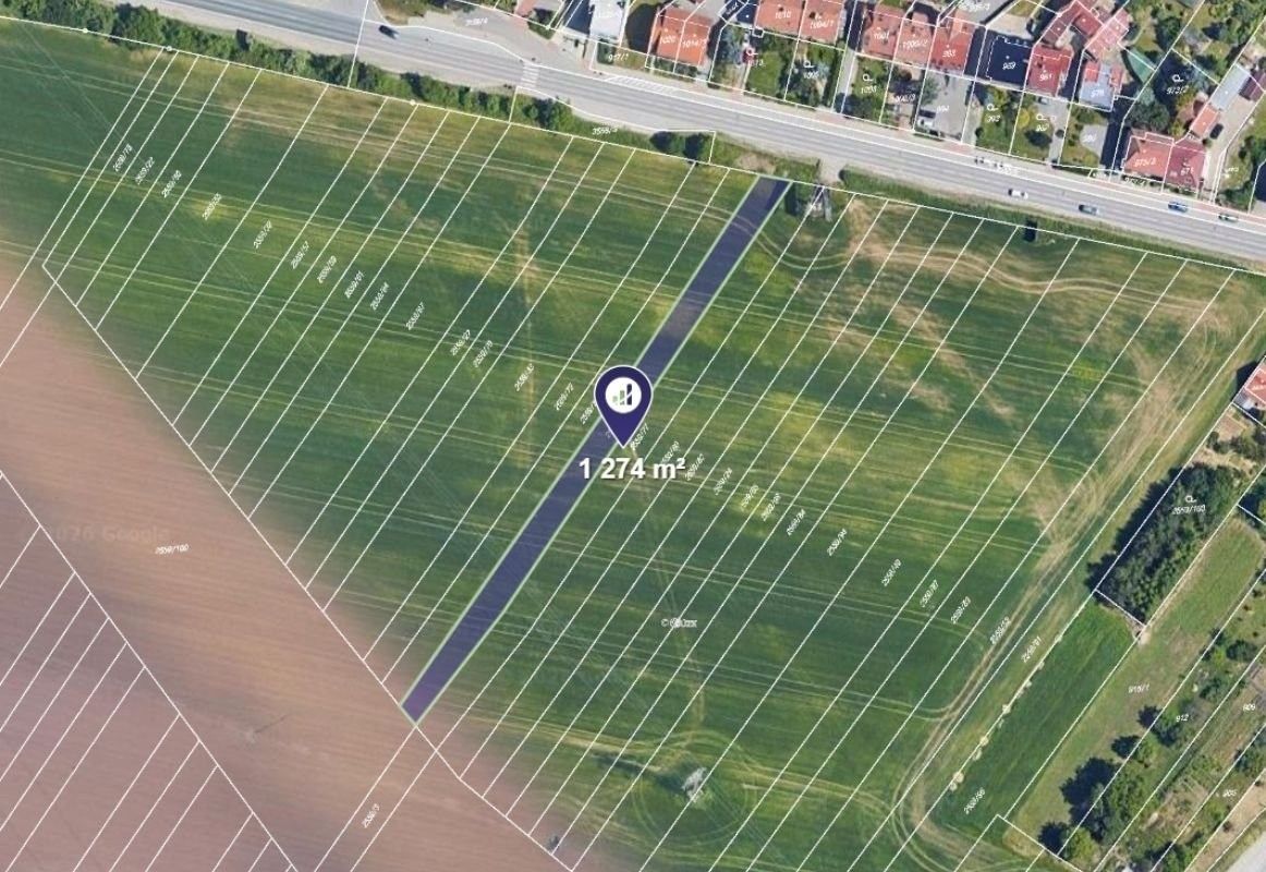Pozemek pro bydlení, 1 274 m²