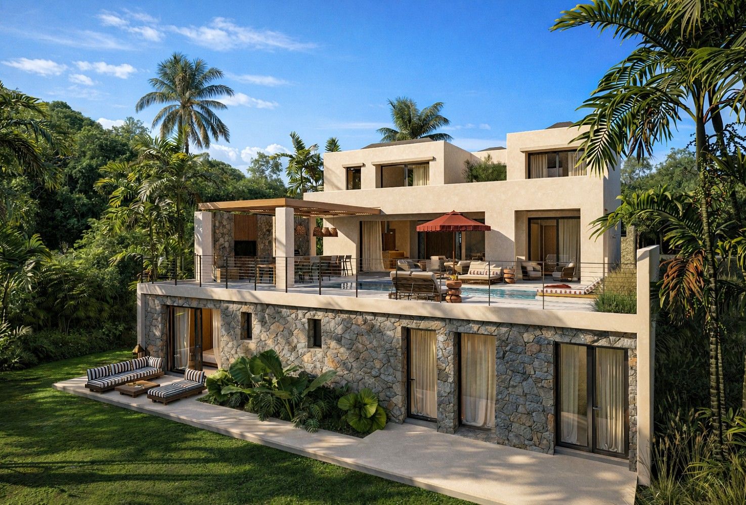 Vily, Valriche by YOO, Bel Ombre, Mauricius, 257 m² - 1