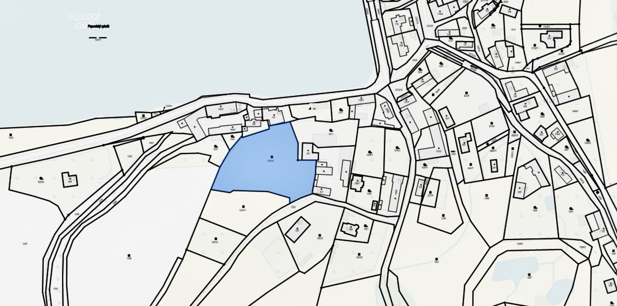 Pozemek pro bydlení · Popovice, okres Benešov, Středočeský kraj - 3