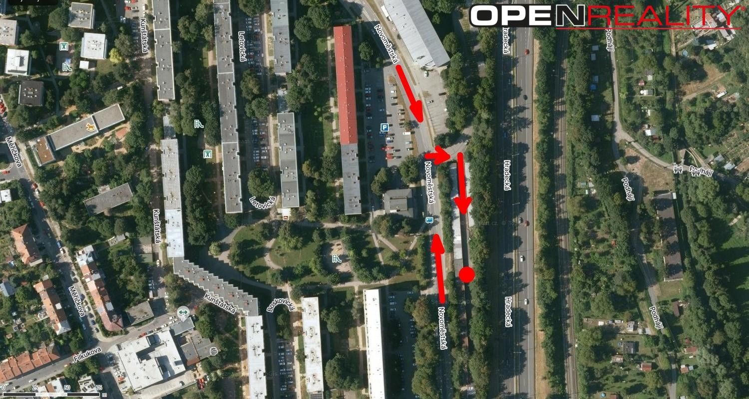 Garáže, Novoměstská, Brno, 17 m²