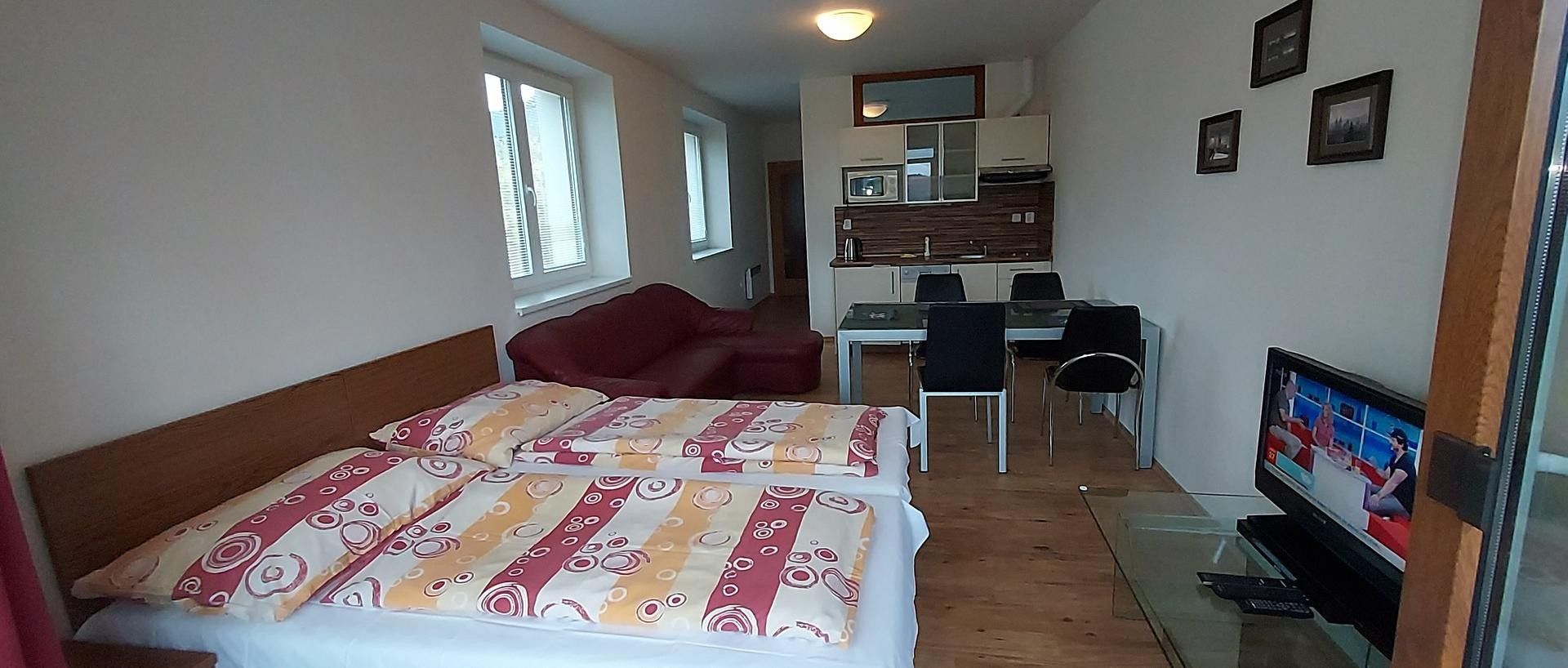 Pronájem byt 1+kk - Lipno nad Vltavou 25, 42 m² - 5