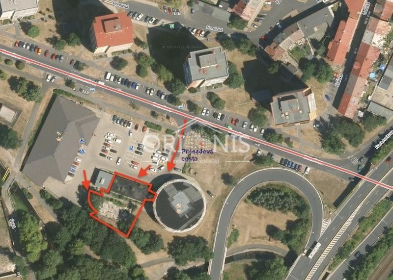 Prodej komerční pozemek - Bezručova, Chomutov, 1 120 m²