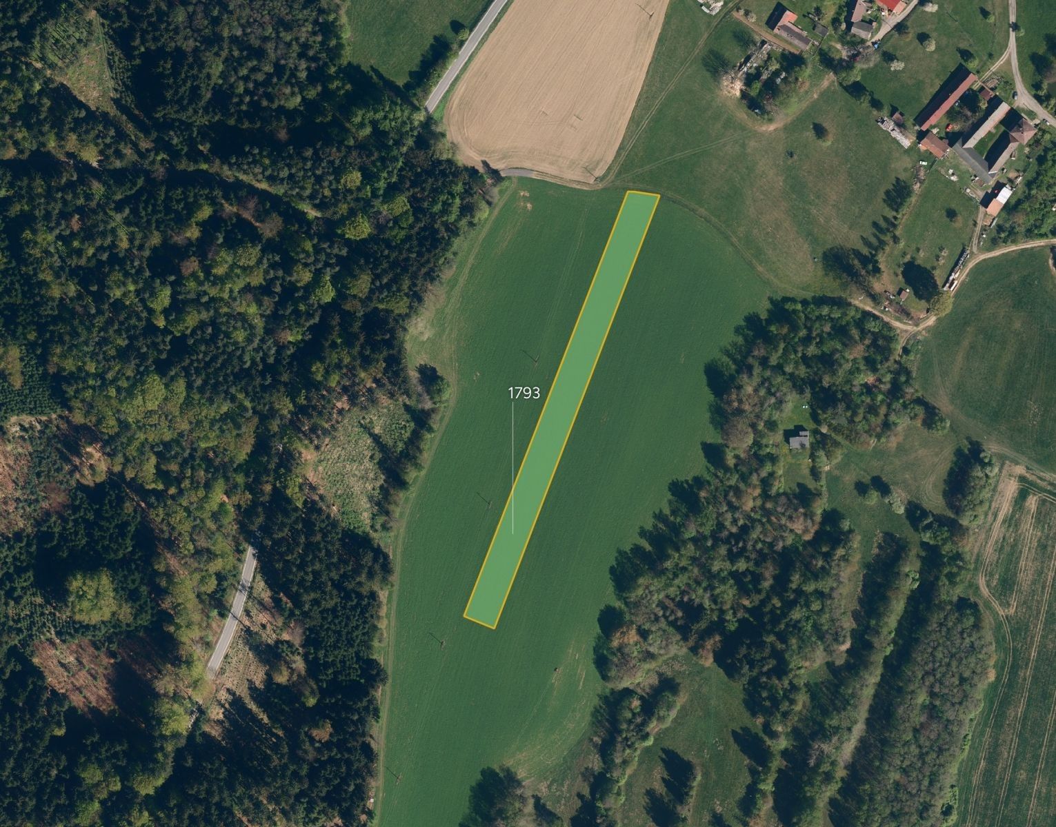 Zemědělský pozemek, 15 867 m²