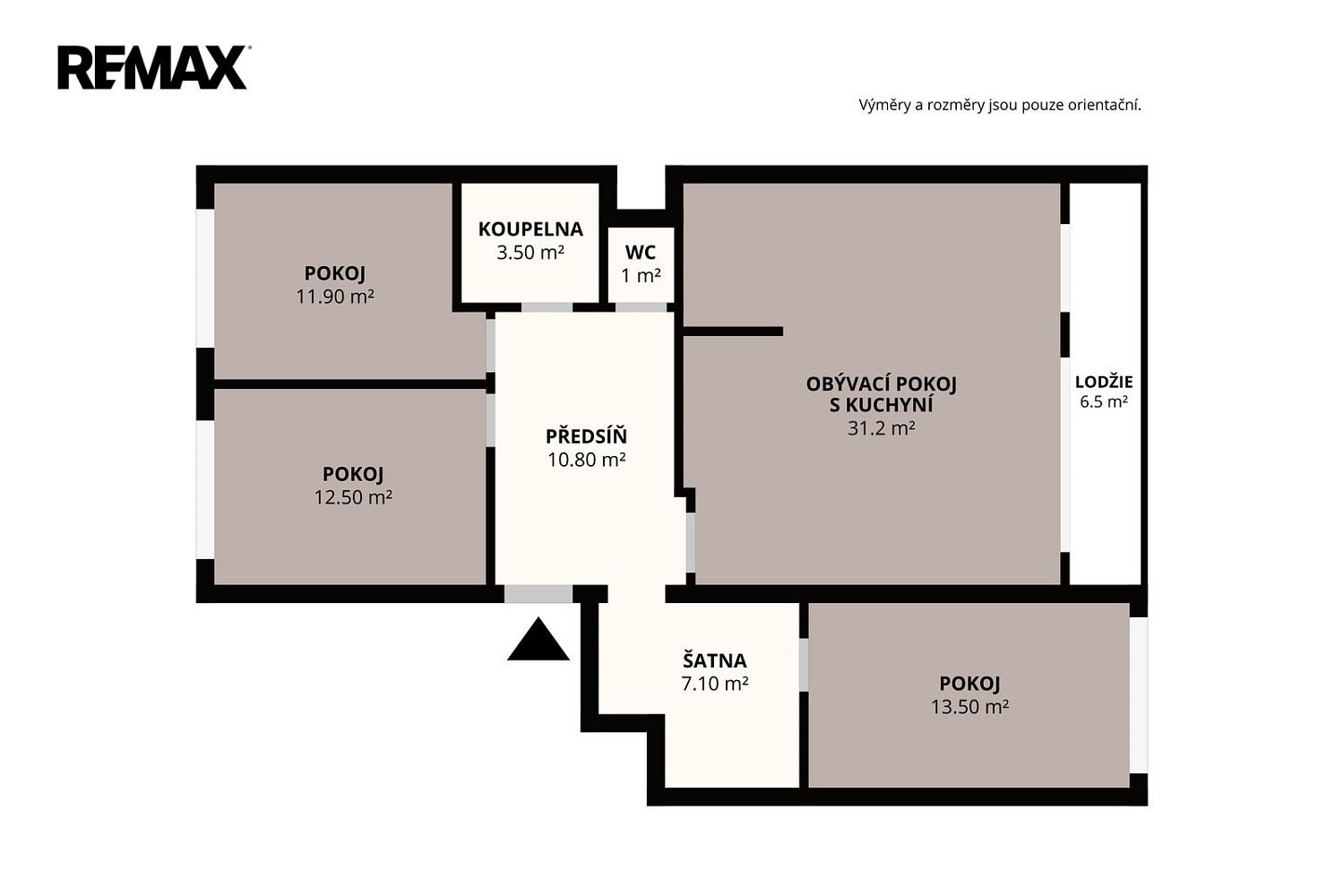 Byt 4+kk · 92 m² · Palackého, Kostelec nad Černými lesy, okres Praha-východ - 4