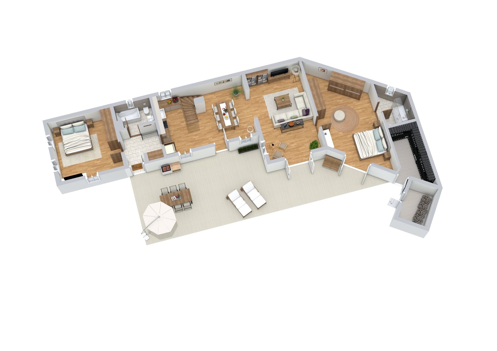 Prodej rodinný dům - Vinařice, 230 m² - 2