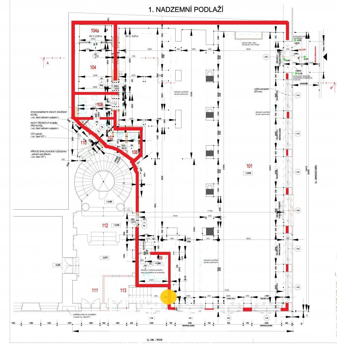 Obchodní prostory · 288 m² · Oblouková, Žatec - 4