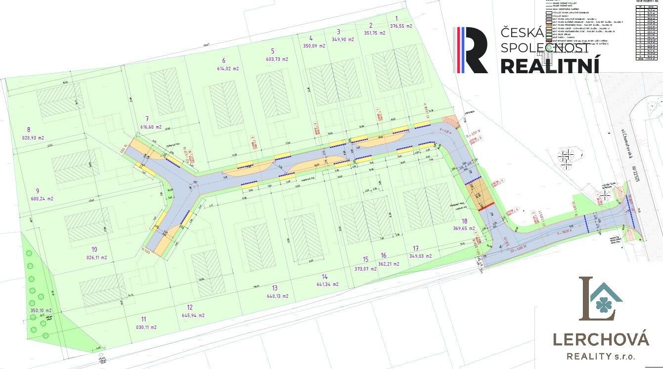 Pozemky pro bydlení, Chomutovská, Žatec, 11 626 m²