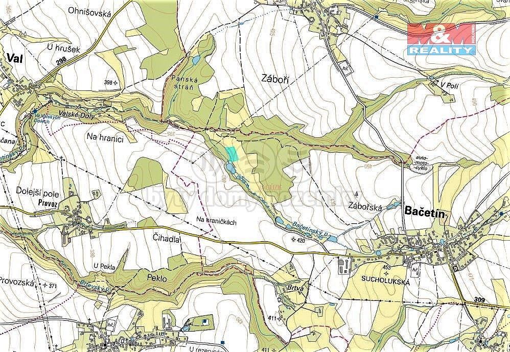 Prodej louka - Bačetín, okres Rychnov nad Kněžnou, Královéhradecký kraj - 5