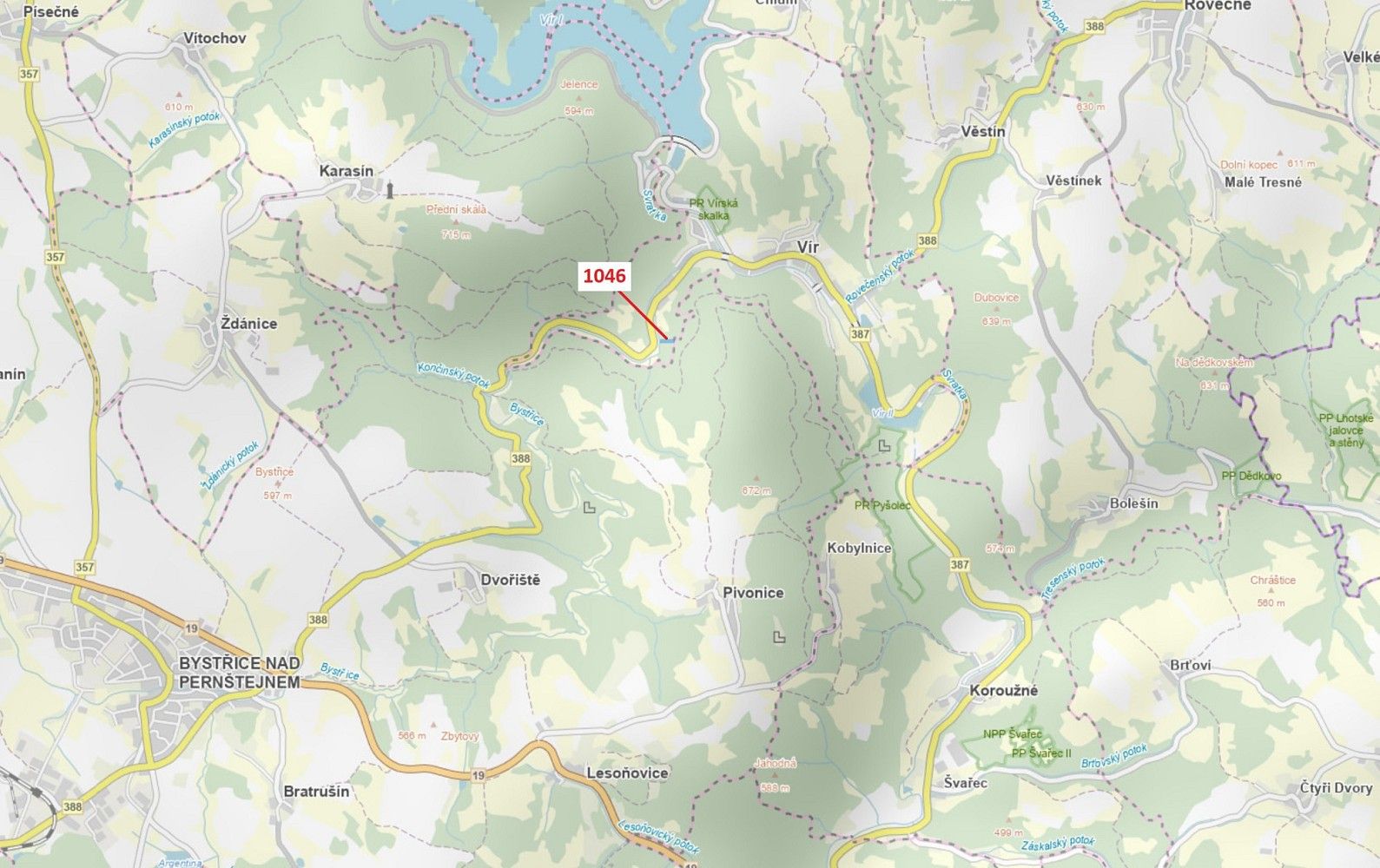 Les · Vír, okres Žďár nad Sázavou, Kraj Vysočina - 1