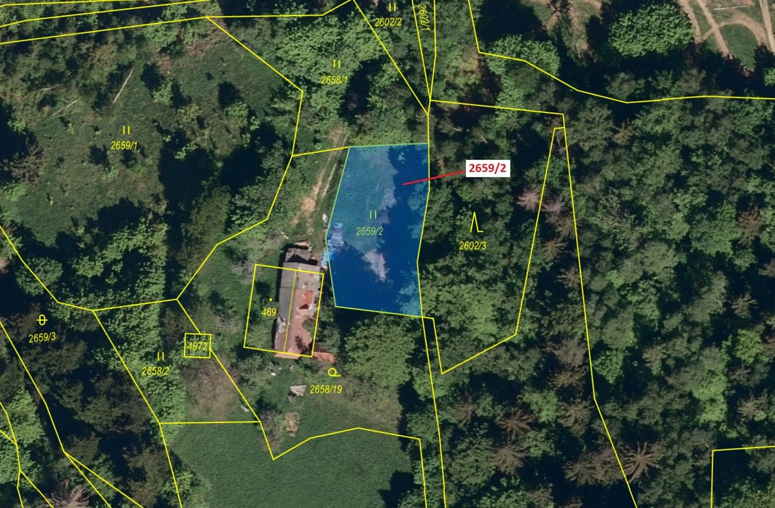 Prodej louka - Valašská Bystřice, okres Vsetín, Zlínský kraj - 2
