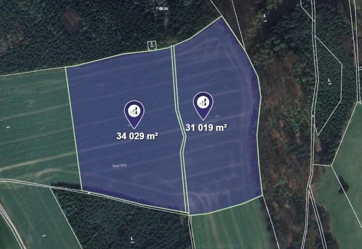 Zemědělské pozemky, Teplice nad Metují, 32 524 m²