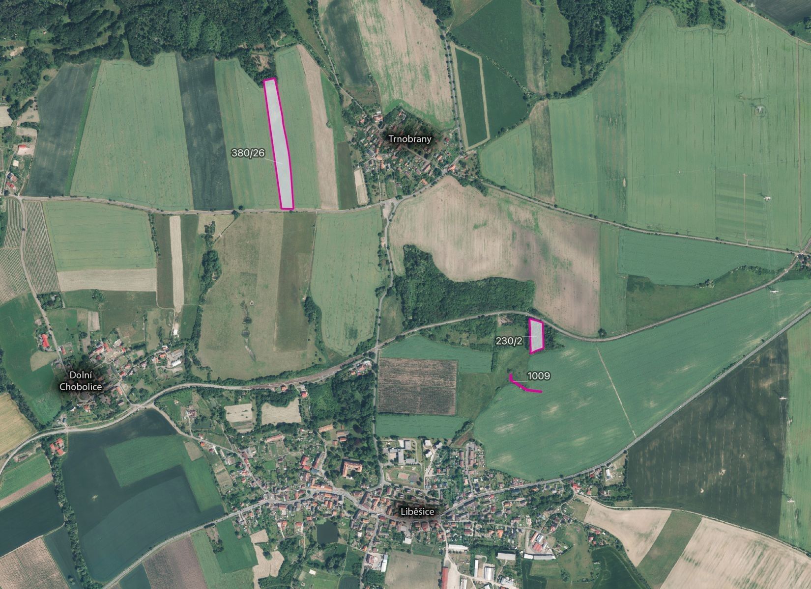Zemědělské pozemky, Liběšice Dolní Chobolice - 1