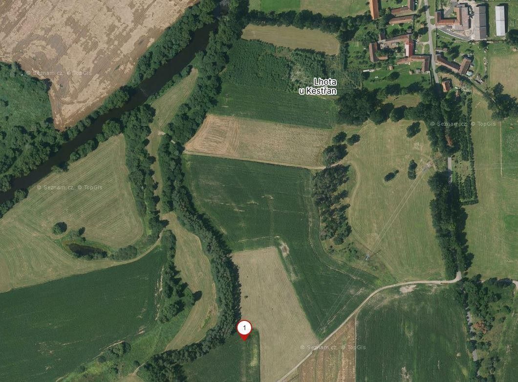 Zemědělské pozemky, Lhota u Kestřan, Kestřany, 1 690 m² - 2