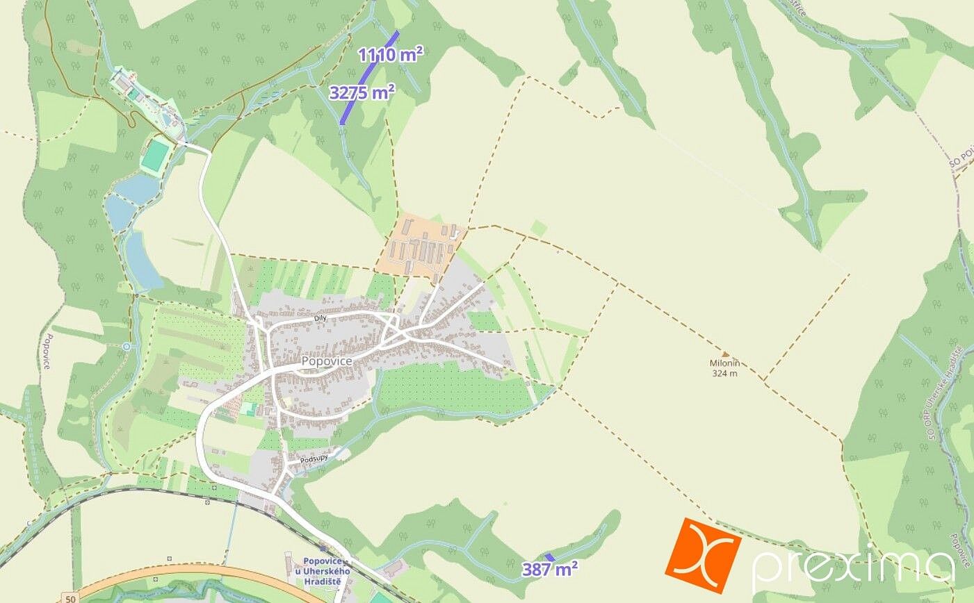 Lesy, Popovice, okres Uherské Hradiště, Zlínský kraj - 2