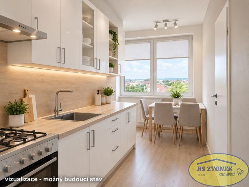 Prodej byt 2+1 - Smetanova, Otrokovice, 58 m² - 2