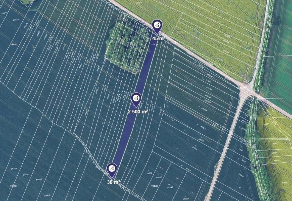Louka, 1 293 m²