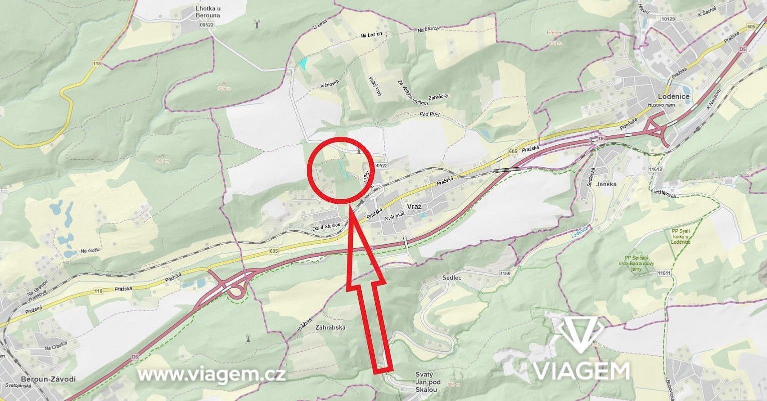 Pozemek pro bydlení · Vráž, okres Beroun - 3
