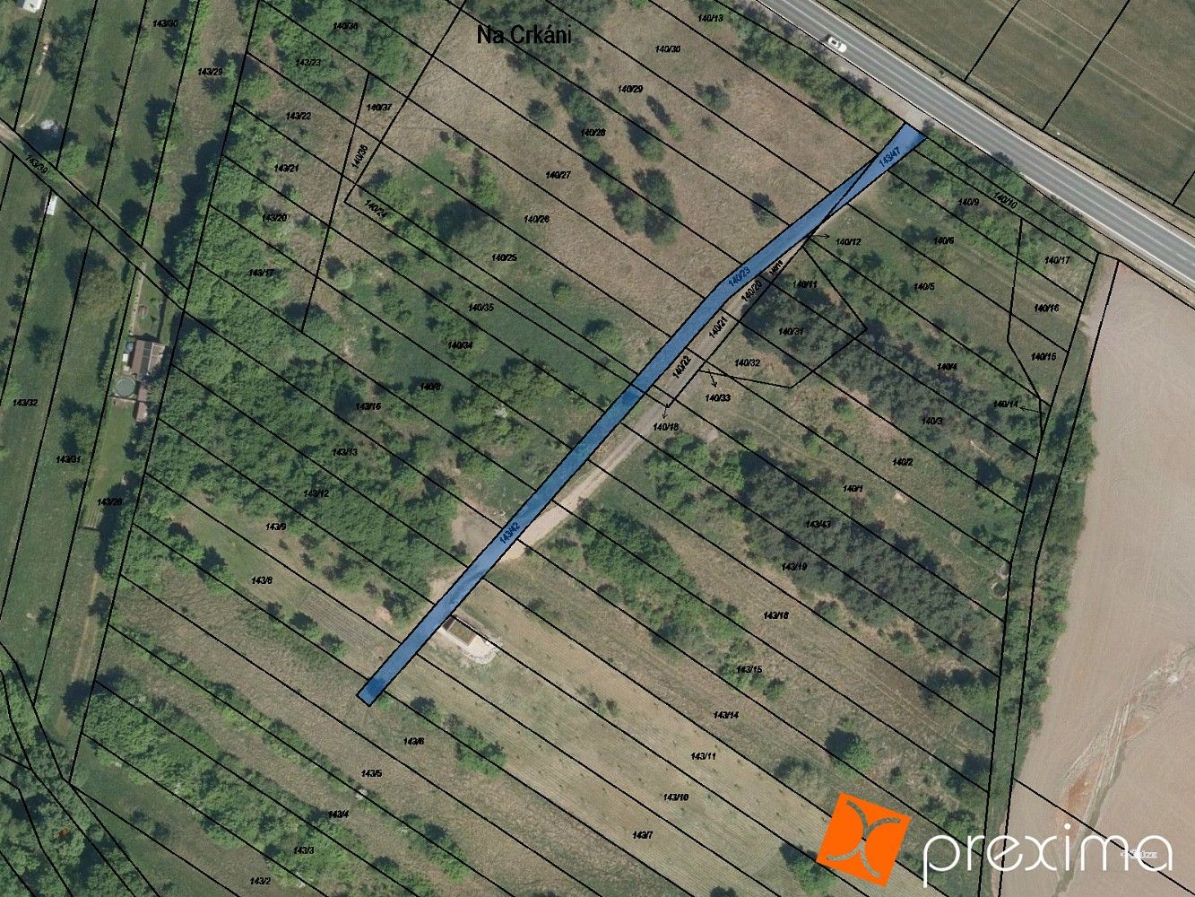 Pozemek · Valy, okres Pardubice, Pardubický kraj - 3