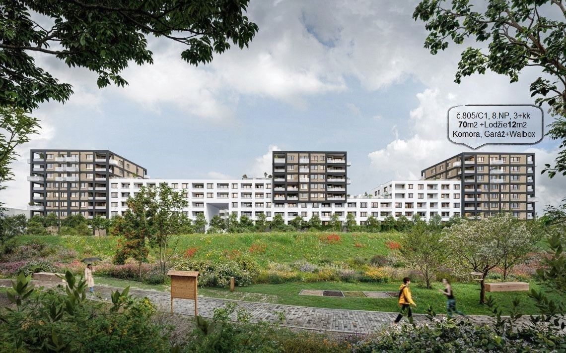 3+kk, Bessemerova, Praha - Třebonice, 82 m² - 1
