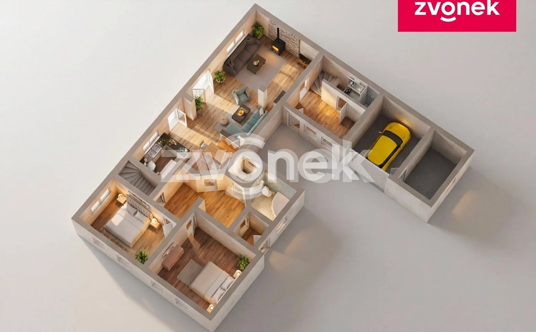 Prodej rodinný dům - Hlavní 6, Hvozdná, 312 m² - 2